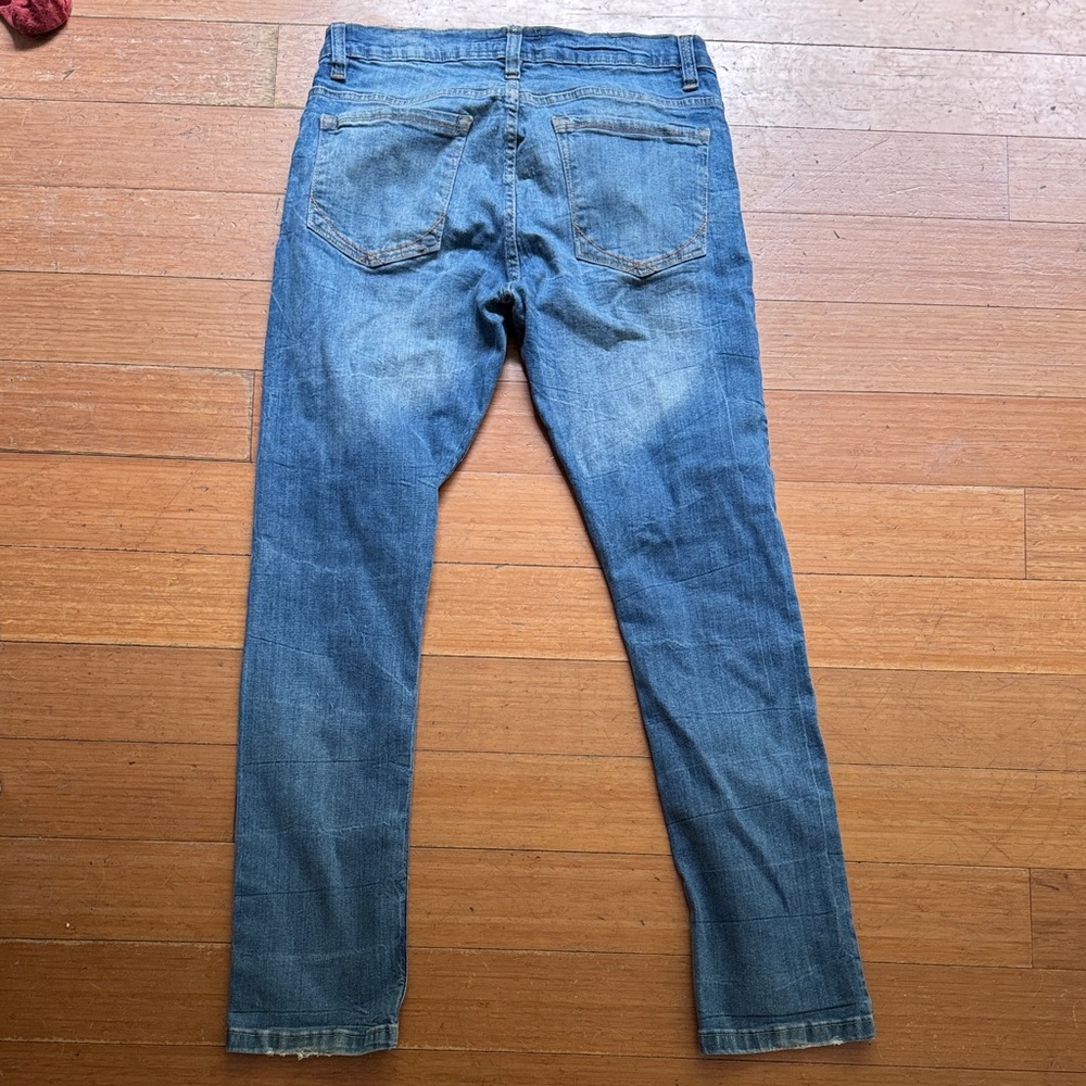 Paper Demin 32x32 Classic Blue Straight Leg Jeans